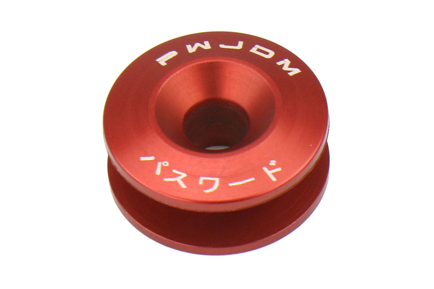 PWJPWBRF-UNV-RED Password JDM Quick Release Bumper Fasteners - Universal-Red,