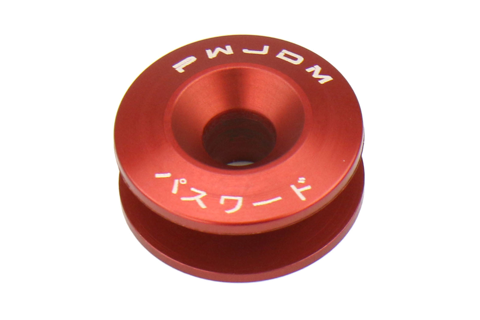 PWJPWBRF-UNV-RED Password JDM Quick Release Bumper Fasteners - Universal-Red,