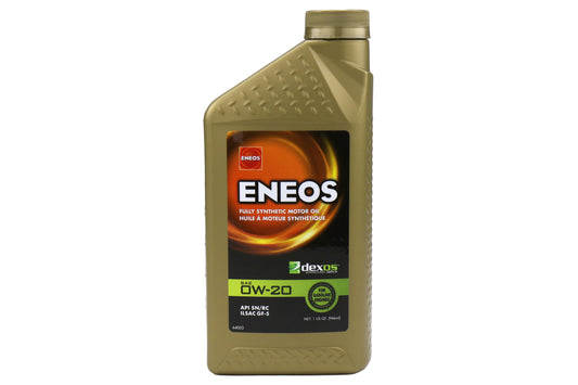 ENE3701-300 ENEOS 0W20 DEXOS1, FULL SYN API SN, ILSAC GF-5,