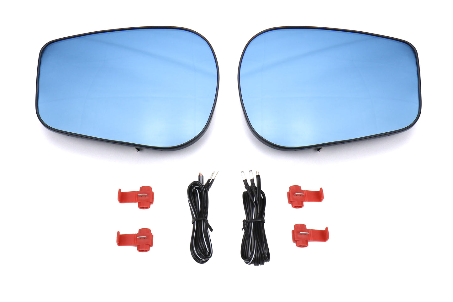 OLMMRL-FT86-LPBH OLM Wide Angle Convex Mirrors with Turn Signals - 2013+ FT86-Blue,