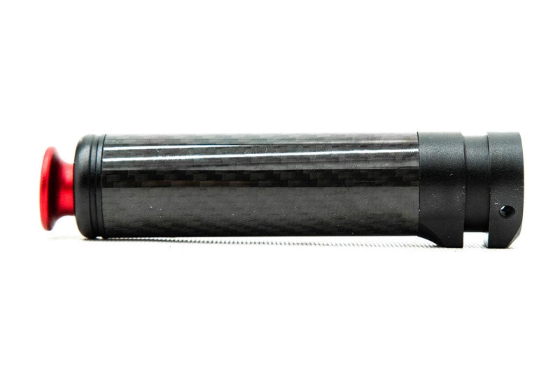OLMA.70253.2 OLM Satin Series Carbon Ebrake Handle w/Button Black w/Red Button - 2015-2020 Subaru WRX / 2015+ STI / 2013+ FR-S / BRZ / 86 / 14-18 Forester / 13-17 Crosstrek,