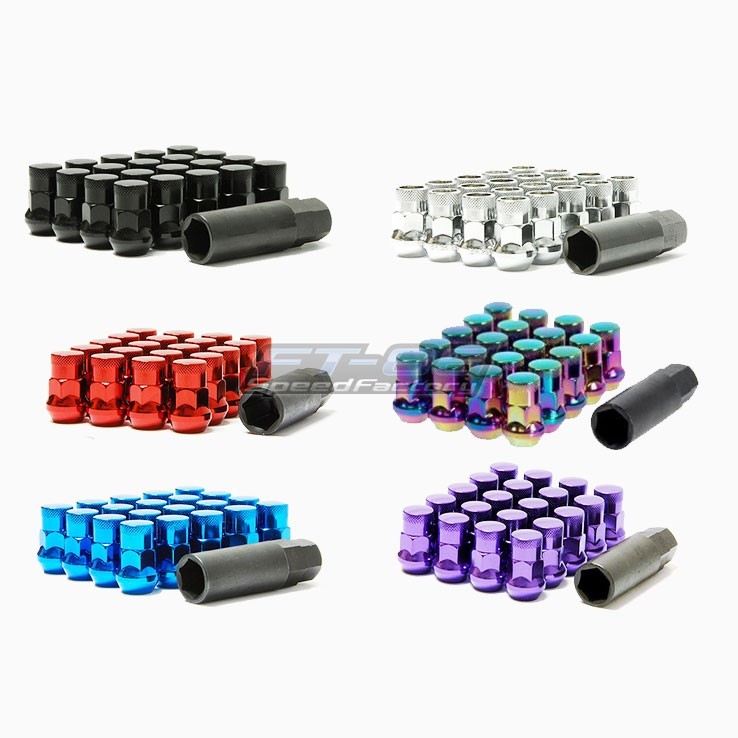 KIC32925SSP Muteki SR35 Closed Ended Lugs w/ Lock Set : Silver (32925SP),