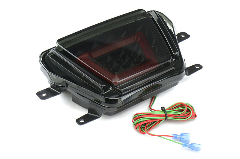 OLM V2 F1 Style Multifunction 4th Brake Light (Smoke Lens / Black Base / Red Bar) - 2020-2024 Toyota GR Supra