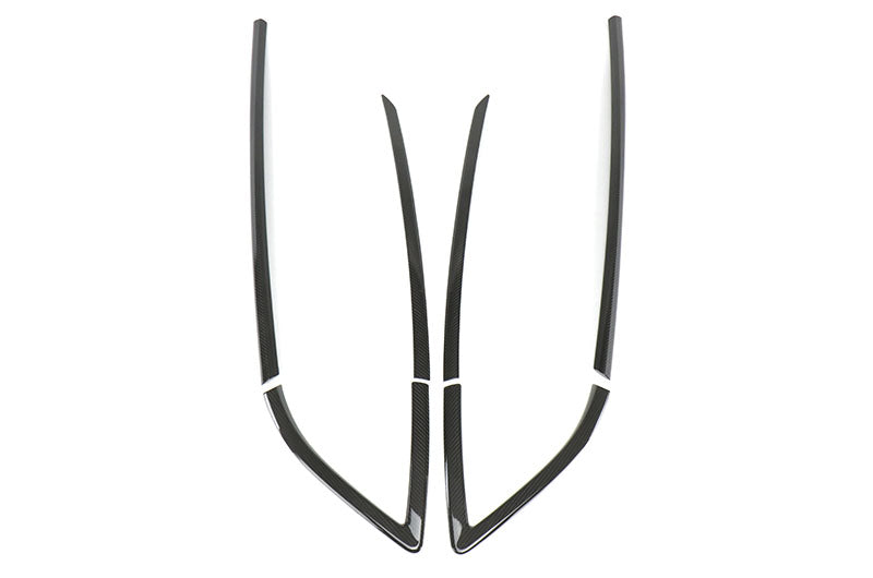 OLMA.70126.1 OLM LE Carbon Fiber Door Molding Covers (6pc) - 2020 Supra,
