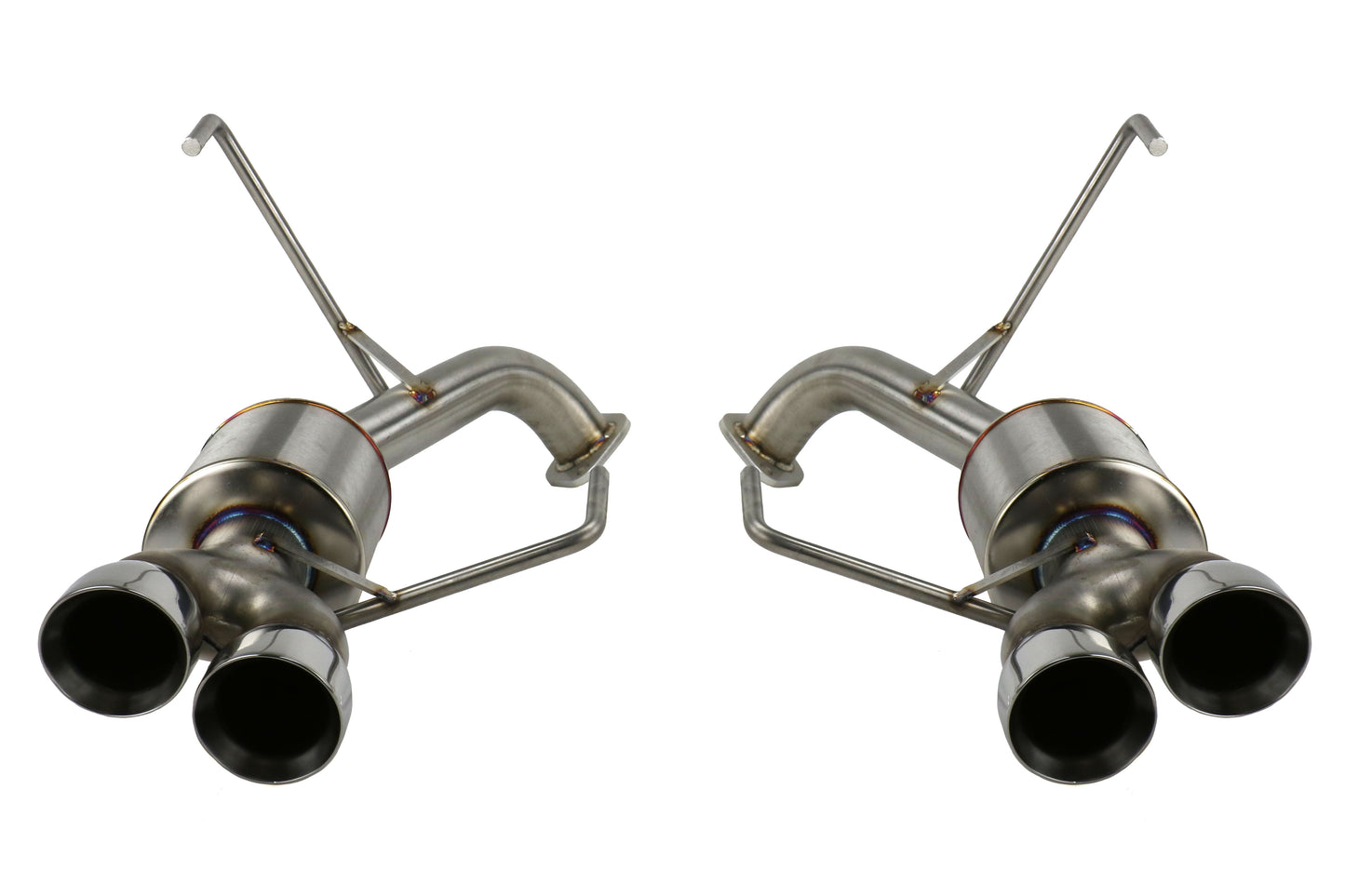 NAMRSPD081 Nameless Performance Axle Back Muffler Delete - 2019+ WRX / STI-3.0" Double Wall-5.0" Mufflers,