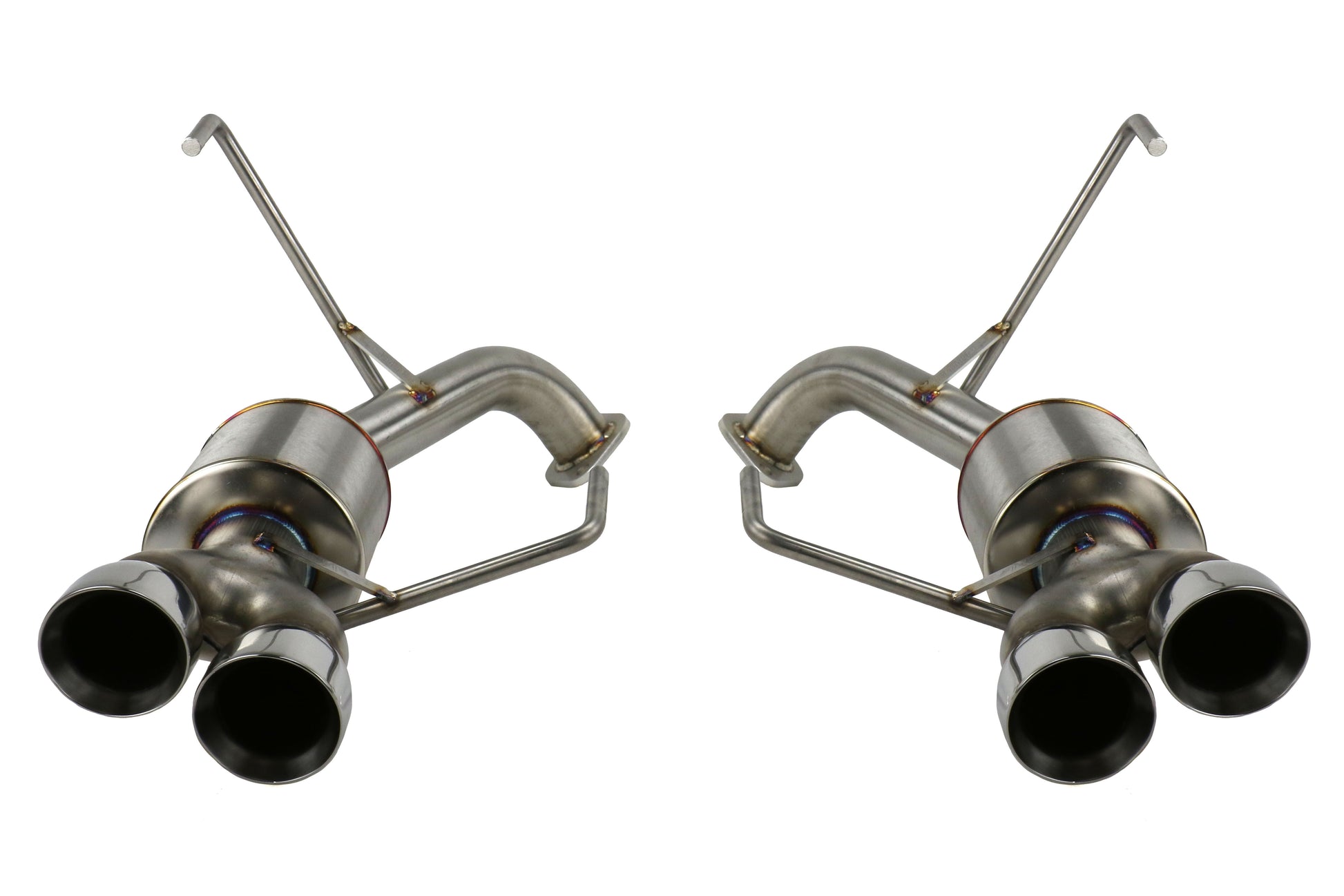 NAMRSPD081 Nameless Performance Axle Back Muffler Delete - 2019+ WRX / STI-3.0" Double Wall-5.0" Mufflers,