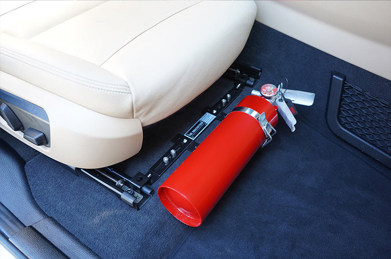 BRKUFEB1317/D The Bracketeer Universal Car Fire Extinguisher Bracket,