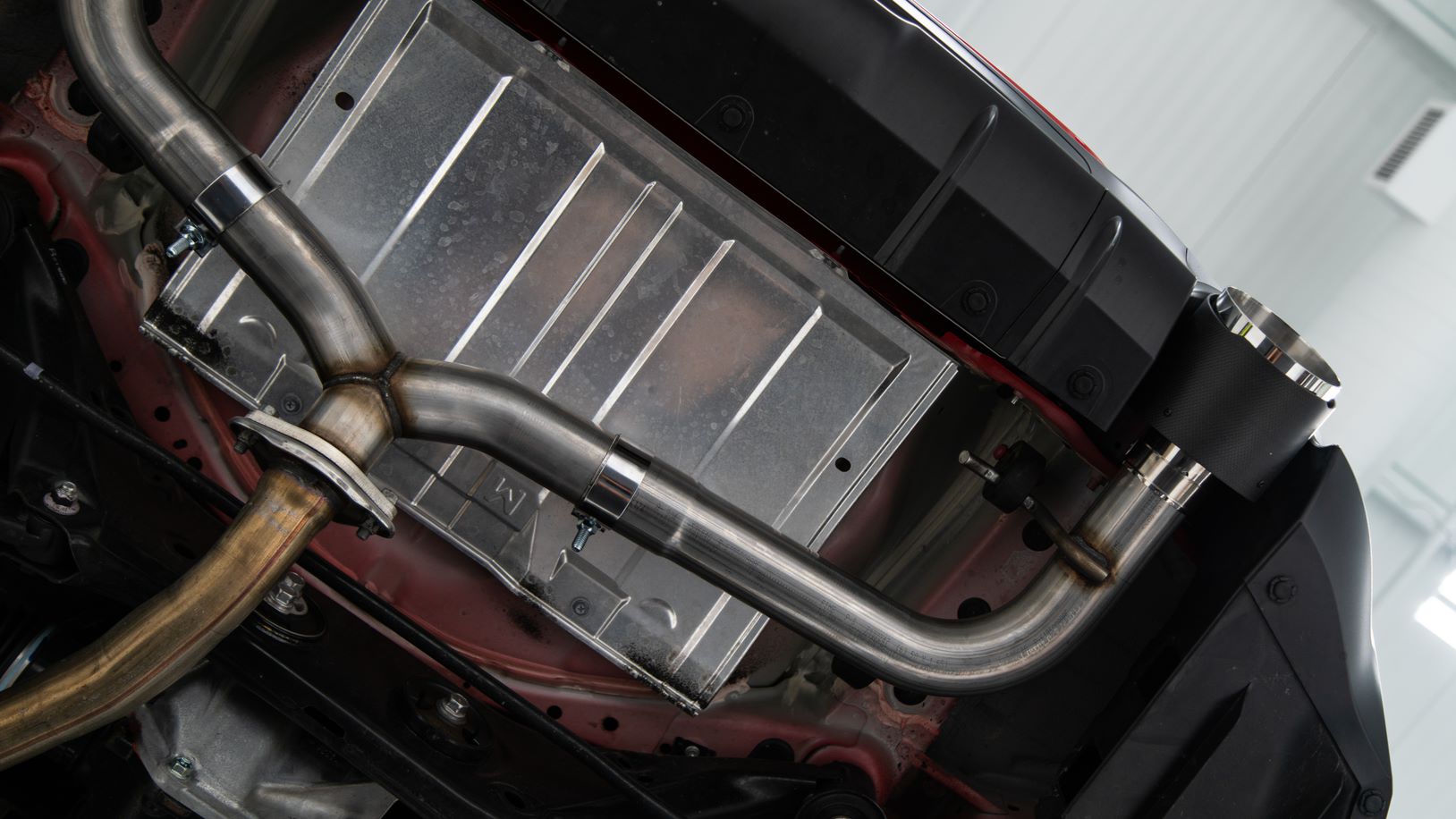 MBRS48053CF MBRP Axle Back Exhaust Dual Split Carbon Tips - 2022+ Toyota GR86 / Subaru BRZ,