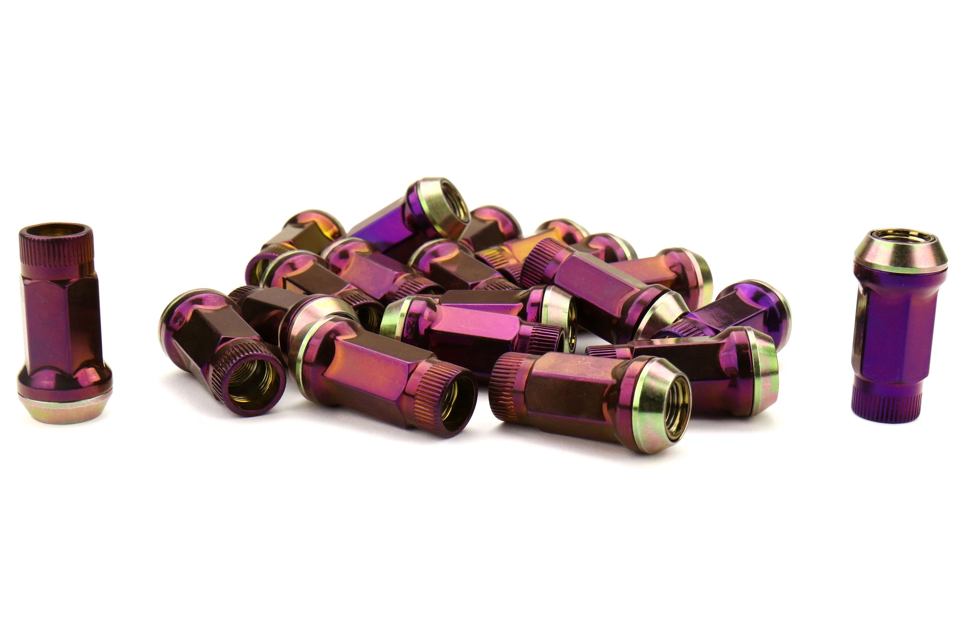 KIC32935RN Muteki SR45R Open Ended Lugs (Various Colors) - 2015+ WRX / 2015+ STI / 2013+ FT86 / 2014+ Forester-Burned Titanium Finish,